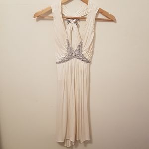 Sky goddess diamond stud dress